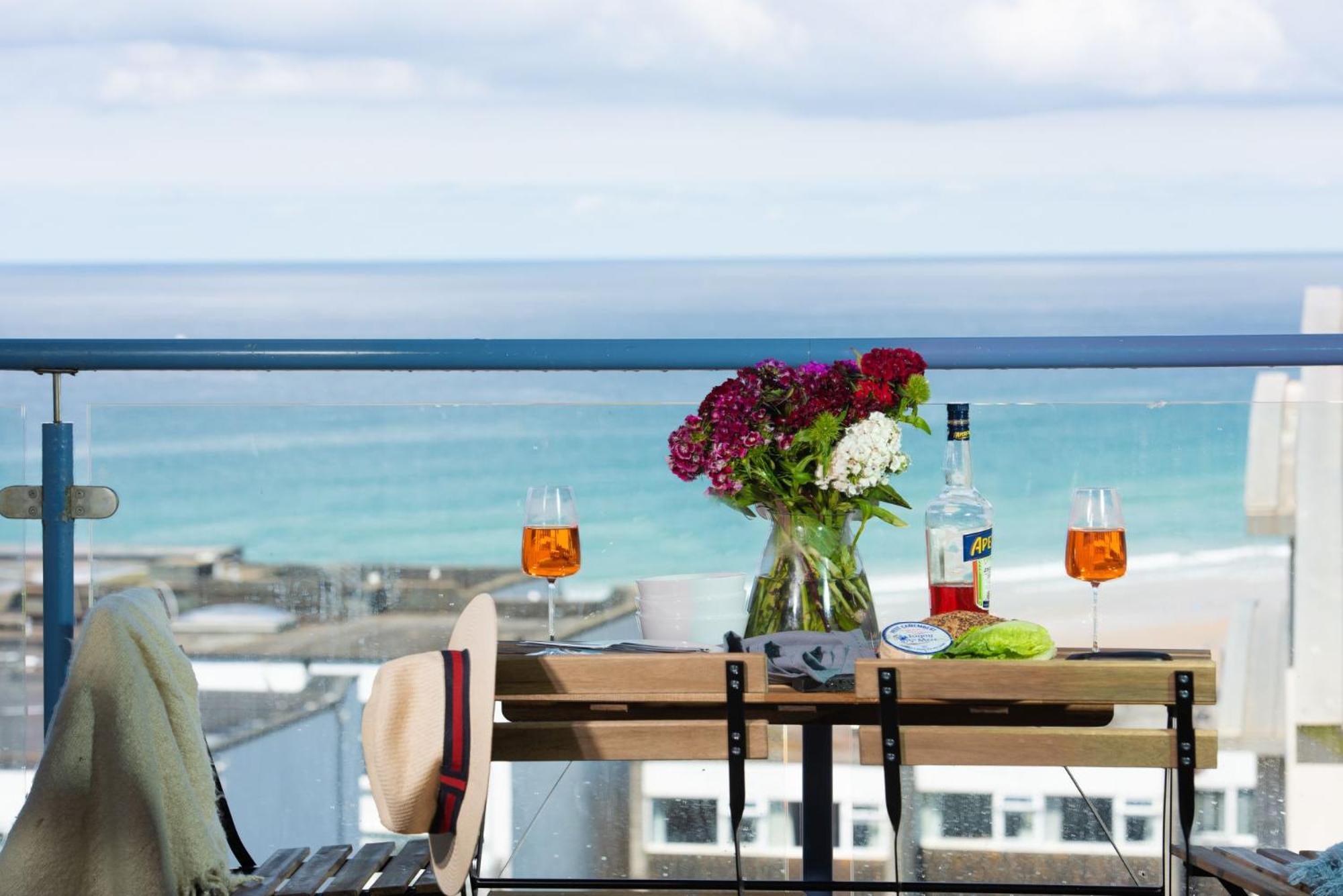 45 Ocean 1, Newquay Leilighet Crantock Eksteriør bilde